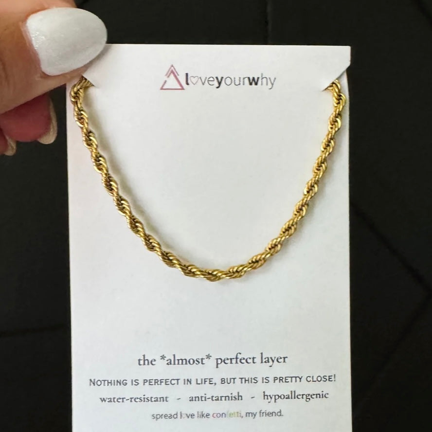 The Almost Perfect Rope Chain
