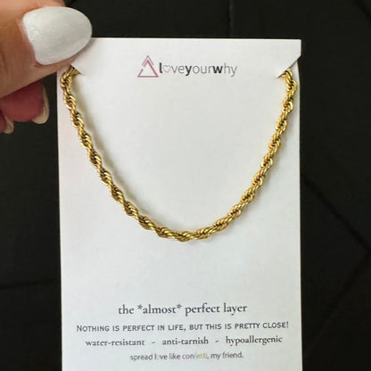 The Almost Perfect Rope Chain