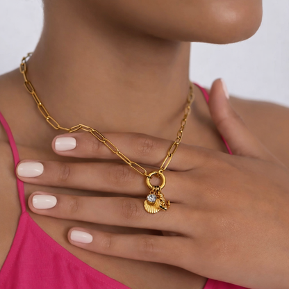 Coastal Charm Necklace Set - Waterproof
