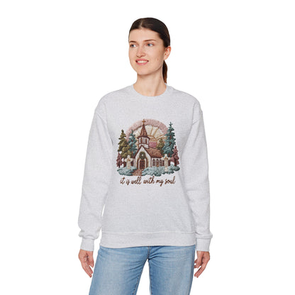 It is Well with My Soul Crewneck Sweatshirt