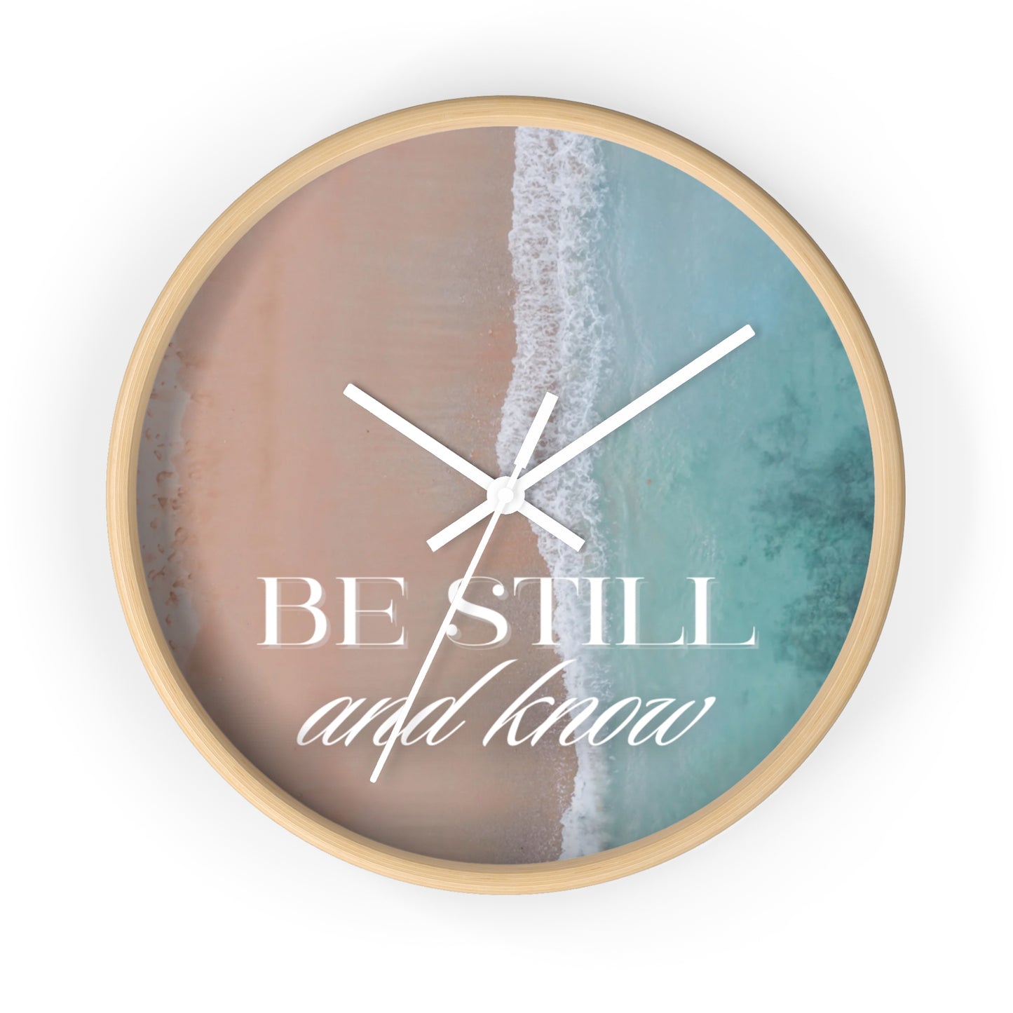 Be Still and Know Wall Clock