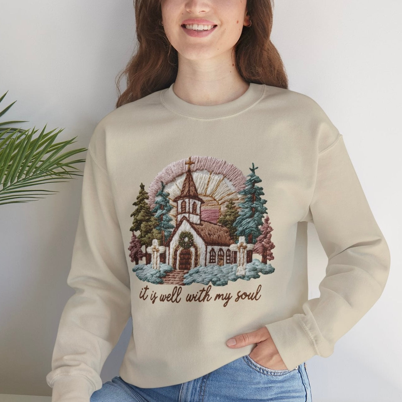 It is Well with My Soul Crewneck Sweatshirt