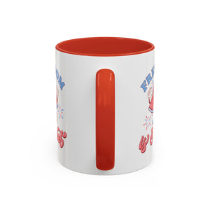 Freedom is Sweet Accent Coffee Mug 30DC