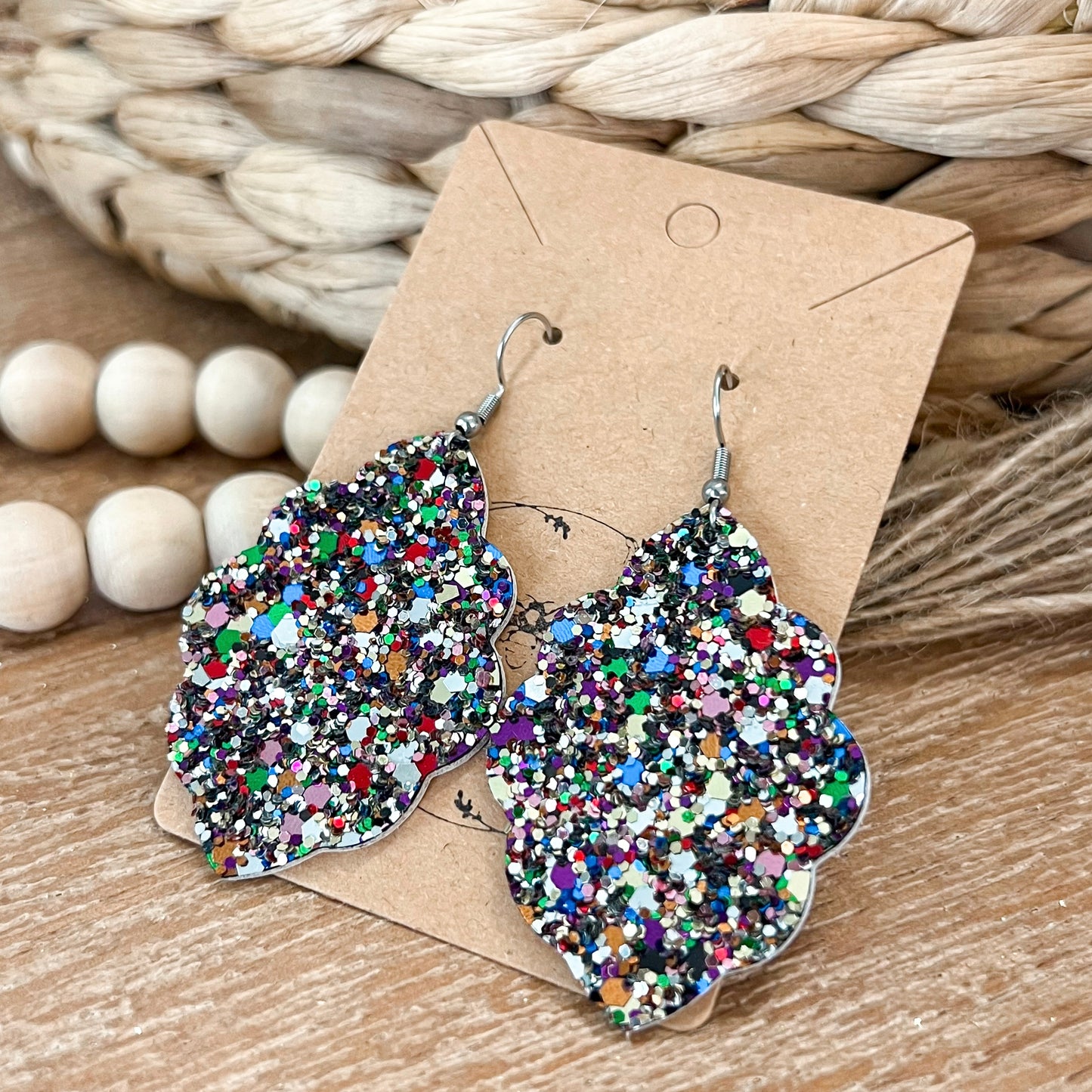 Confetti Celebration Ruffle Earrings