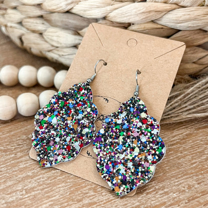Confetti Celebration Ruffle Earrings