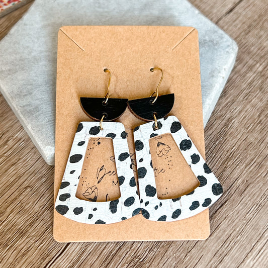 Dalmatian Dash Earrings