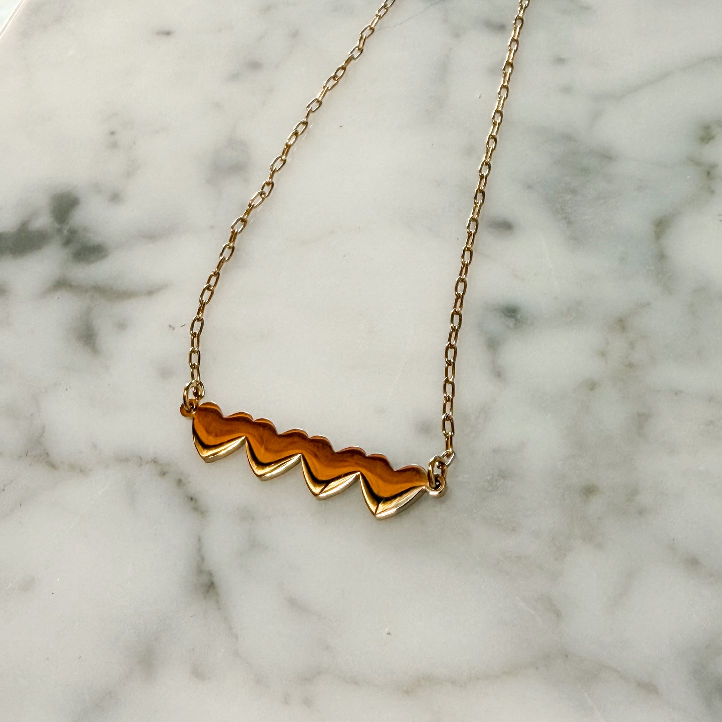 The You Are Loved Personalized Initial Heart Necklace