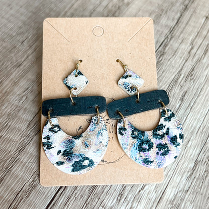 Leopard Festival Drop Earrings