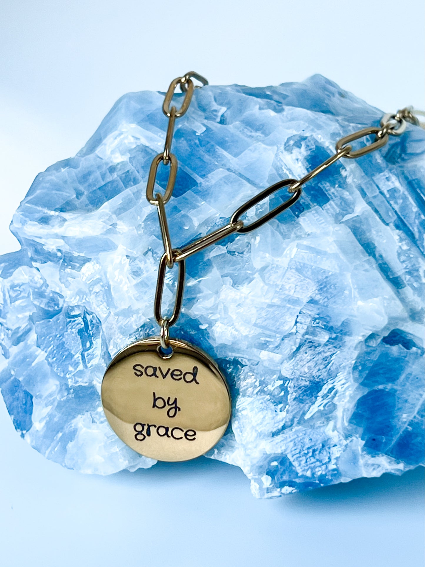 The Personalized Message Paperclip Necklace