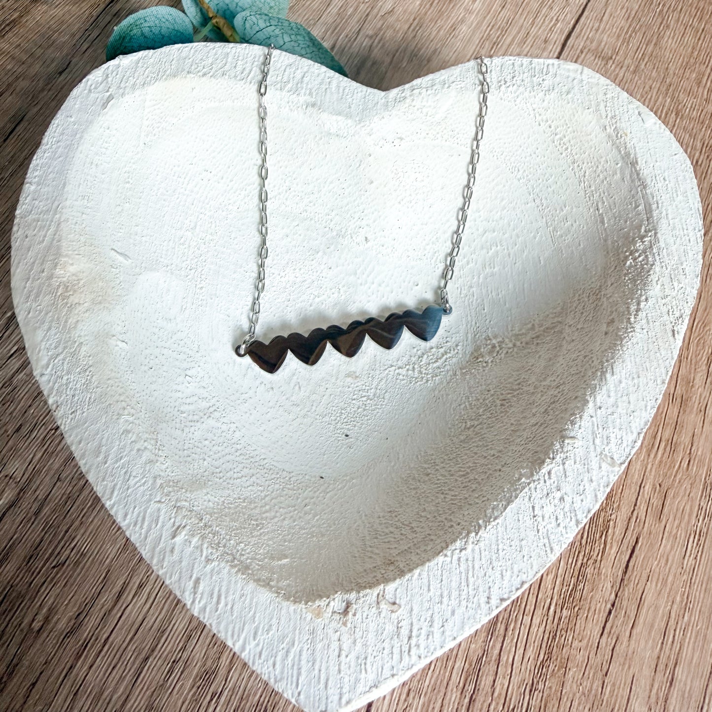 The You Are Loved Personalized Initial Heart Necklace