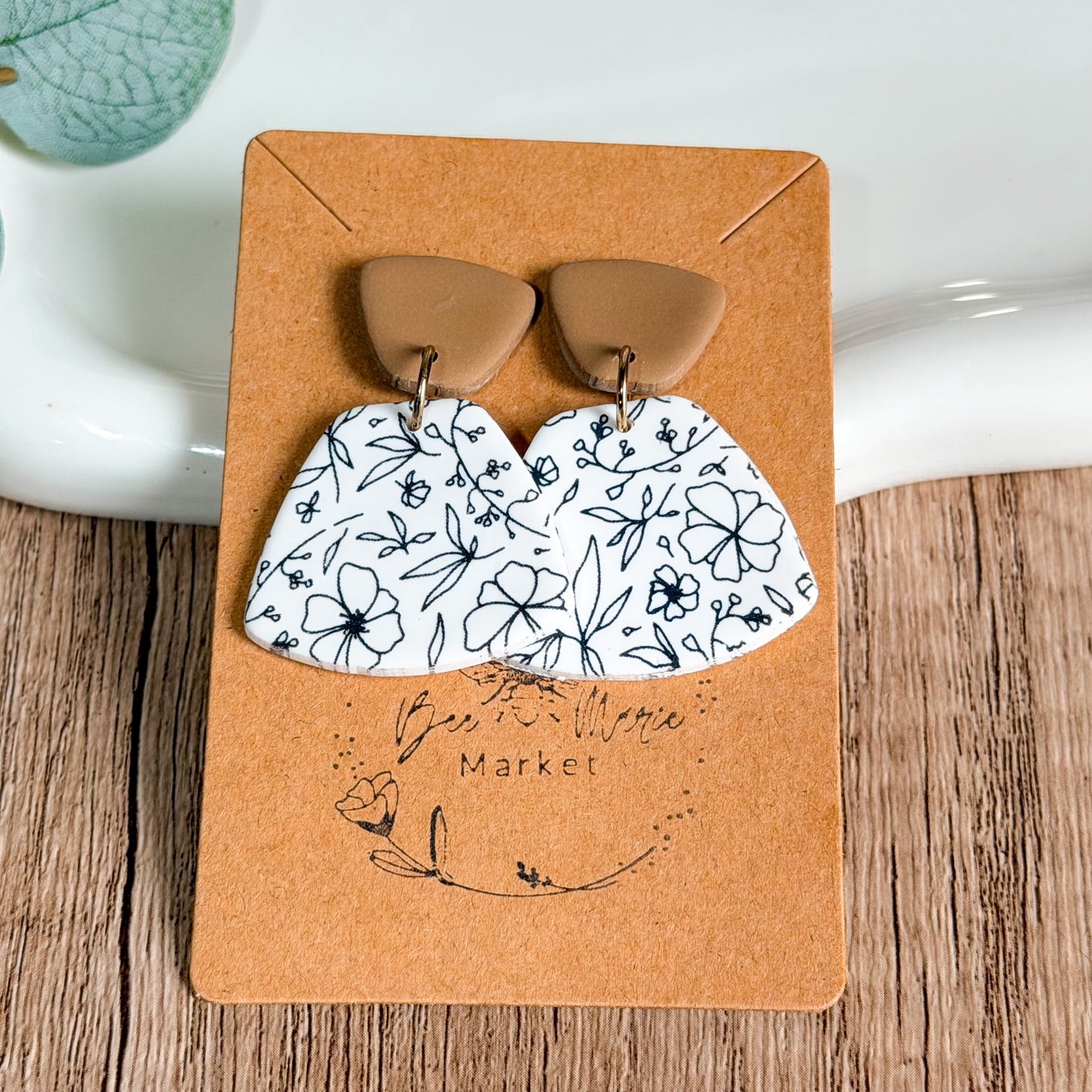 Wildflower Sketch Clay Drops
