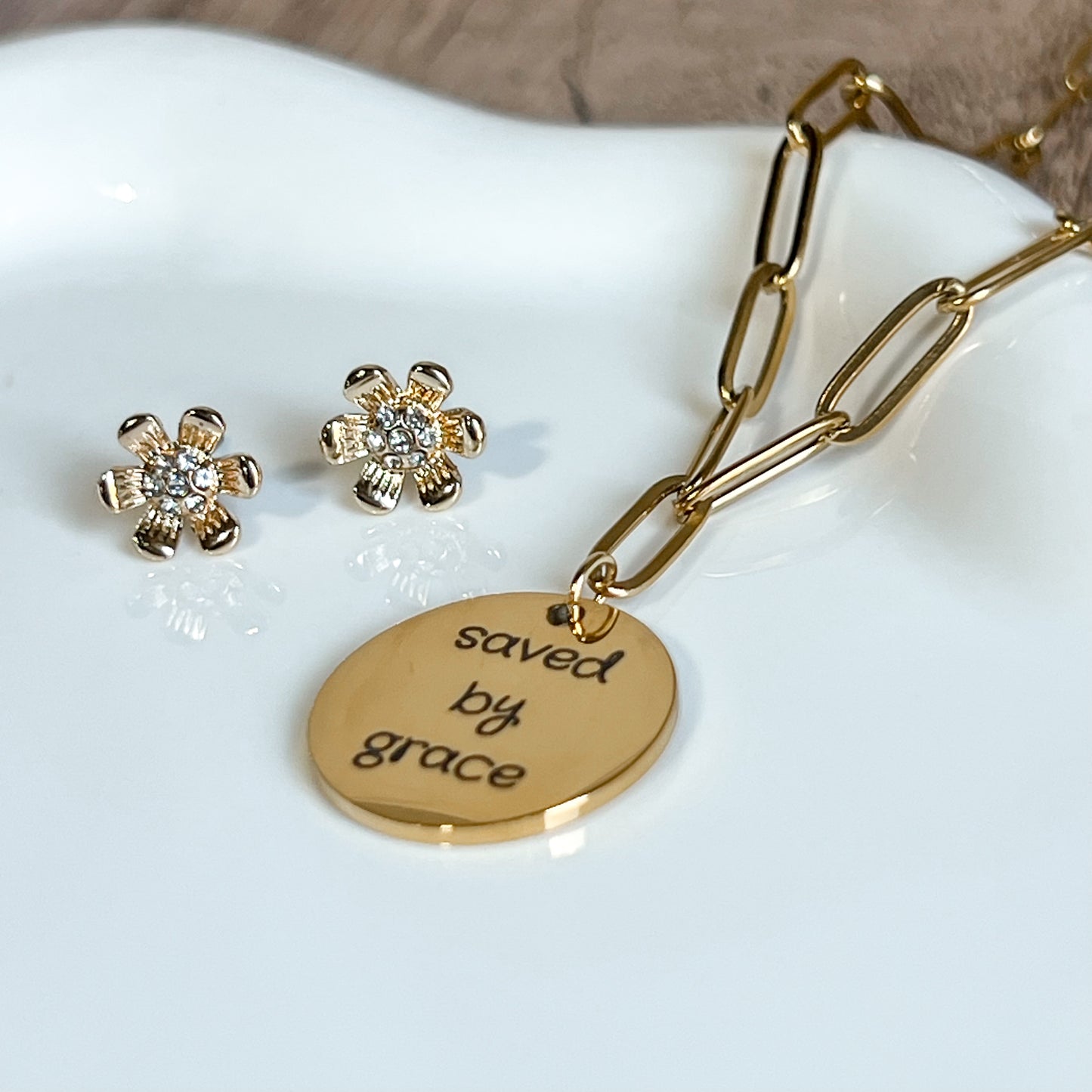 The Personalized Message Paperclip Necklace
