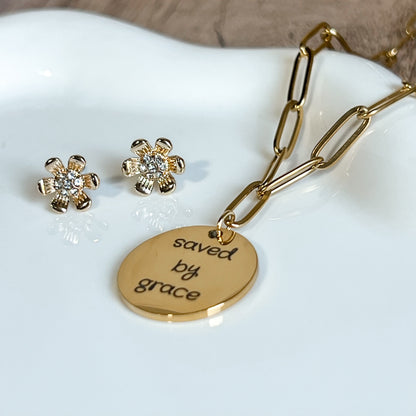 The Personalized Message Paperclip Necklace