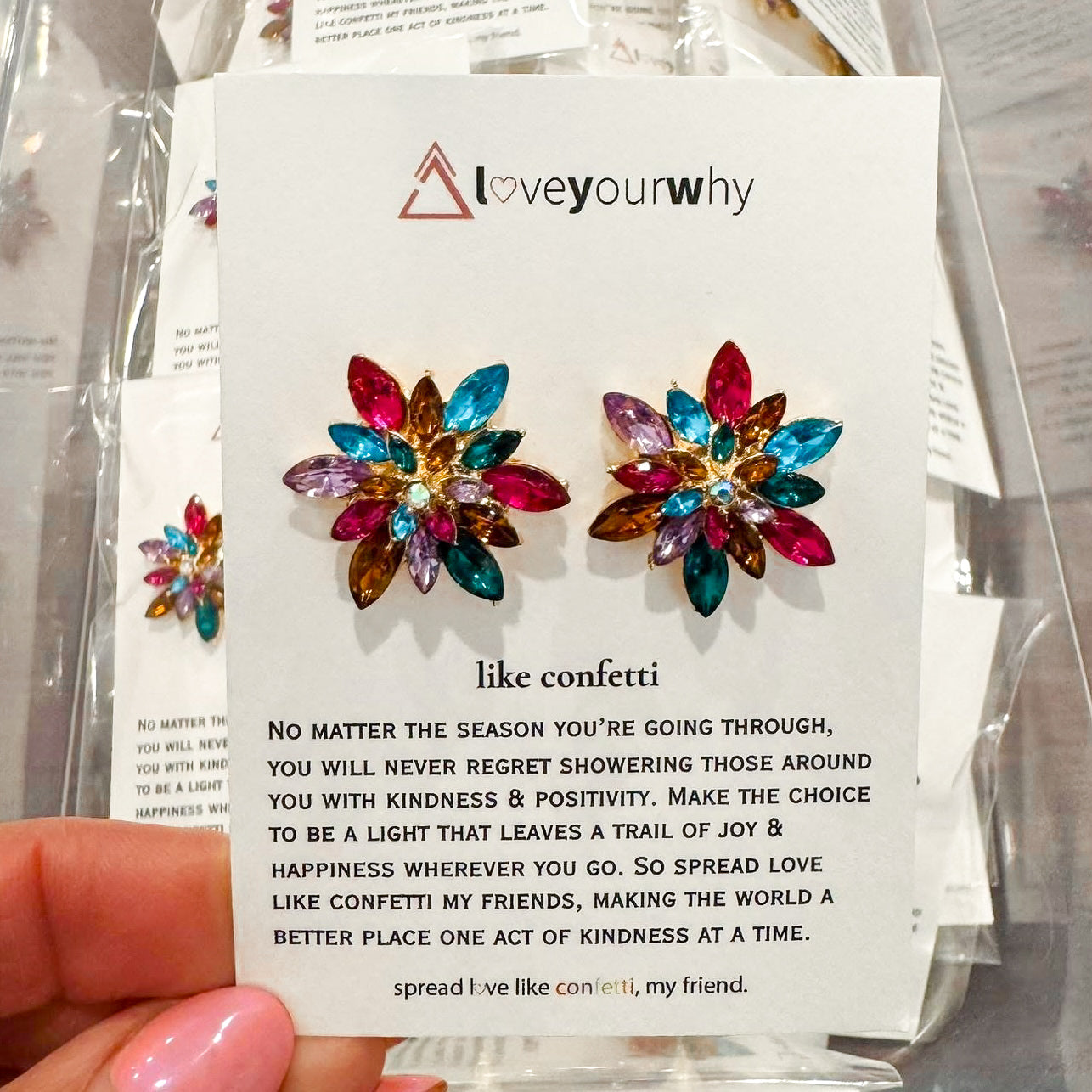 Like Confetti Stud Earrings