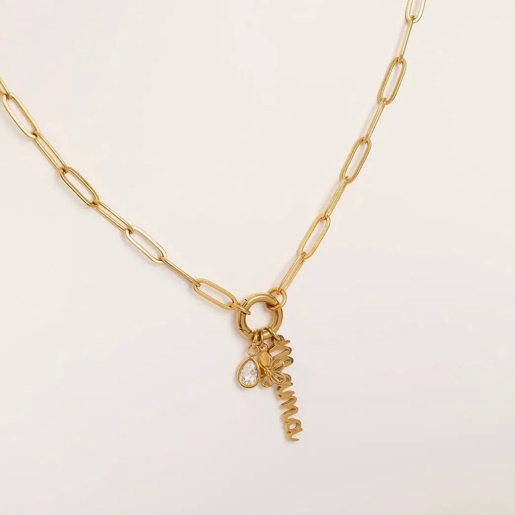 Mama Charm Necklace - Waterproof