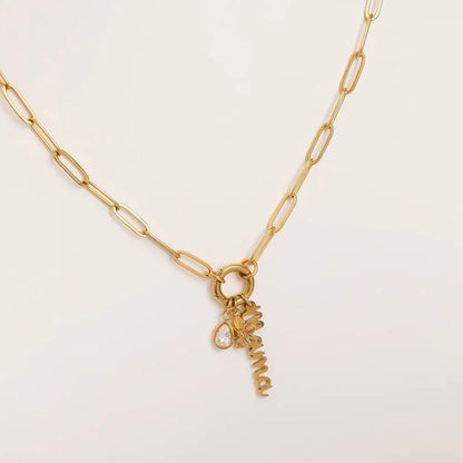 Mama Charm Necklace - Waterproof