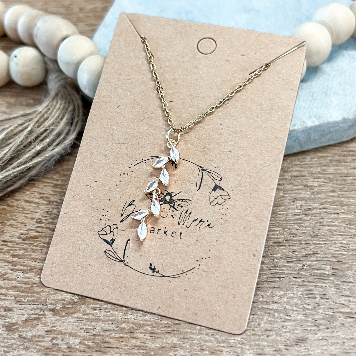 Crystal Vine Necklace