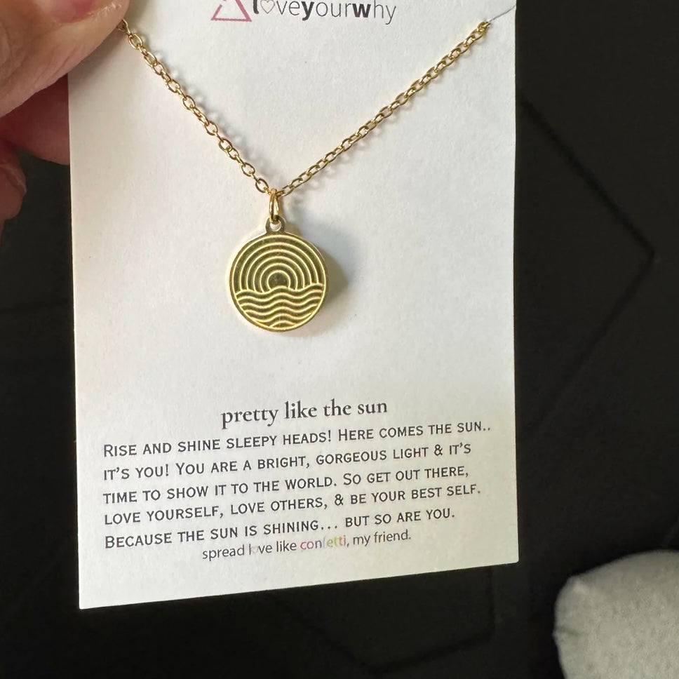 Pretty Like the Sun Necklace