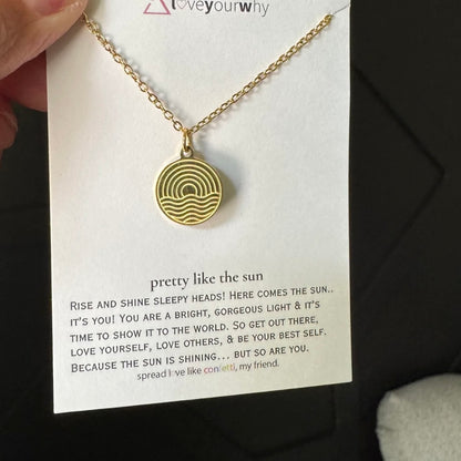 Pretty Like the Sun Necklace