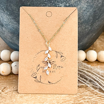 Crystal Vine Necklace