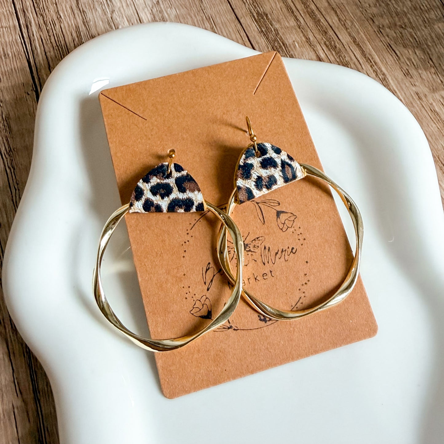 Wild Side Hoop Earrings