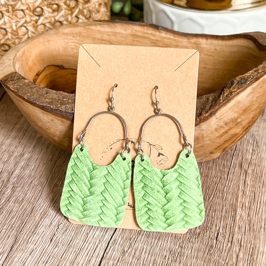 Lime Bag Hoops