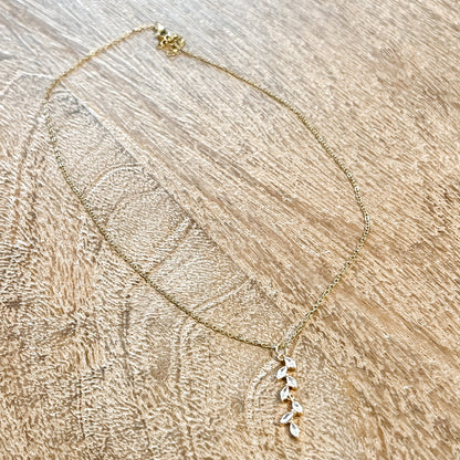 Crystal Vine Necklace
