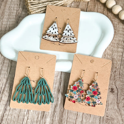Loopy Evergreen Earrings