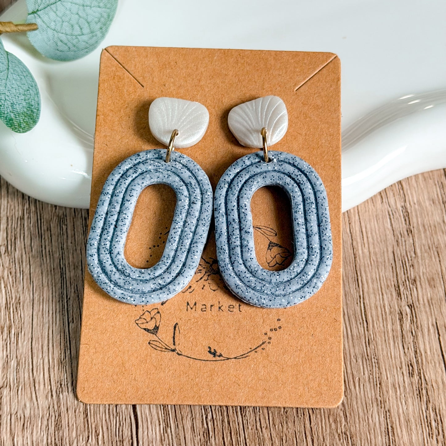 Clay Pearl Tide Loop Drops