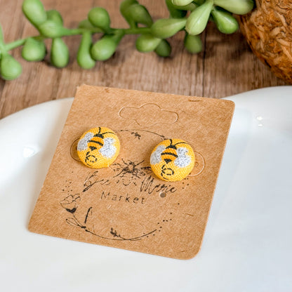 Bee Happy Stud Earrings