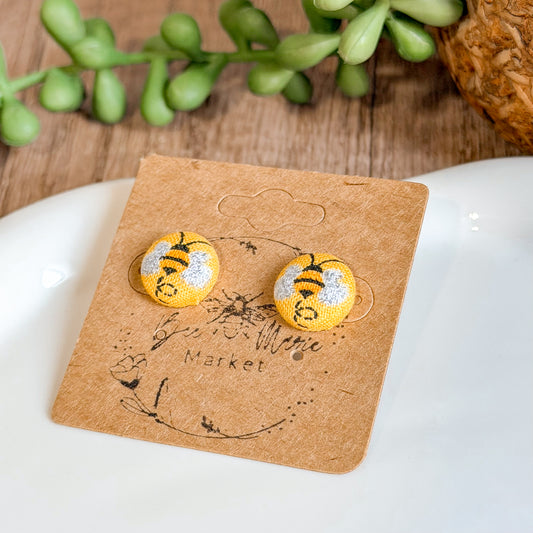 Bee Happy Stud Earrings