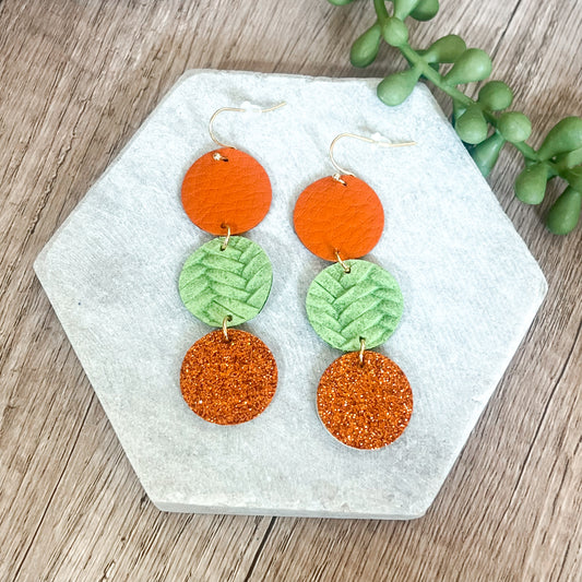 Citrus Spark Drop Earrings