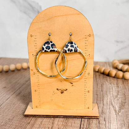 Wild Side Hoop Earrings