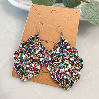 Confetti Celebration Ruffle Earrings