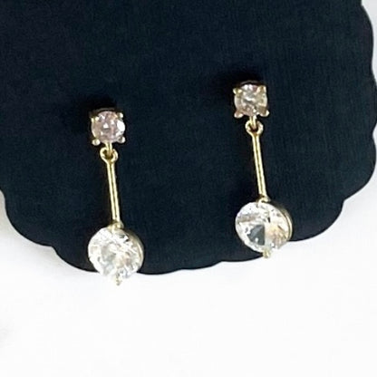 Valerie Vintage Style Diamond Drops
