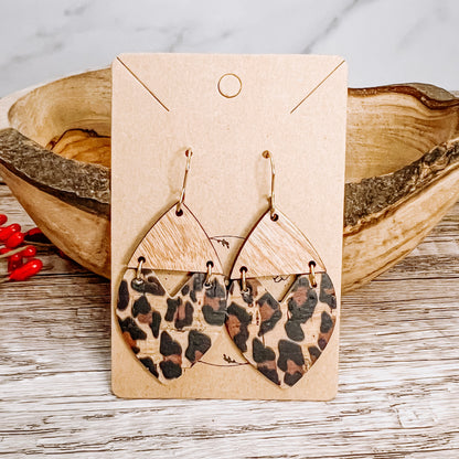 Leopard Love Earrings