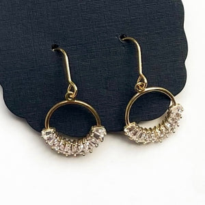 Victoria Vintage Style Hoops