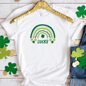 Lucky Rainbow Unisex Jersey Short Sleeve Tee