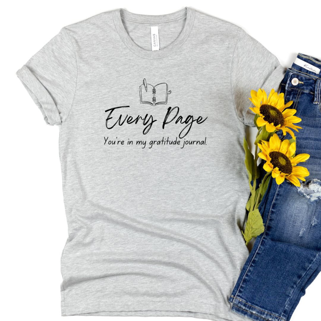 Gratitude Journal Short Sleeve Tee