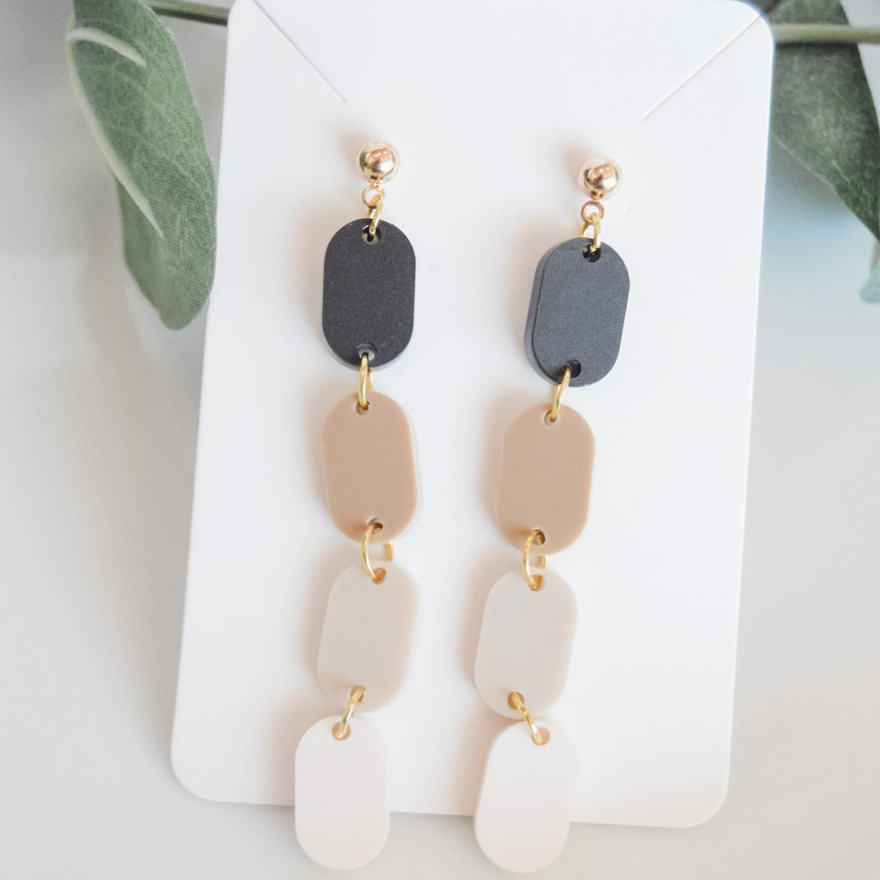 Nelly Ombré Stacked Earring