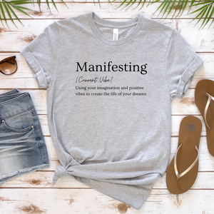 Manifesting Unisex Jersey Short Sleeve Tee