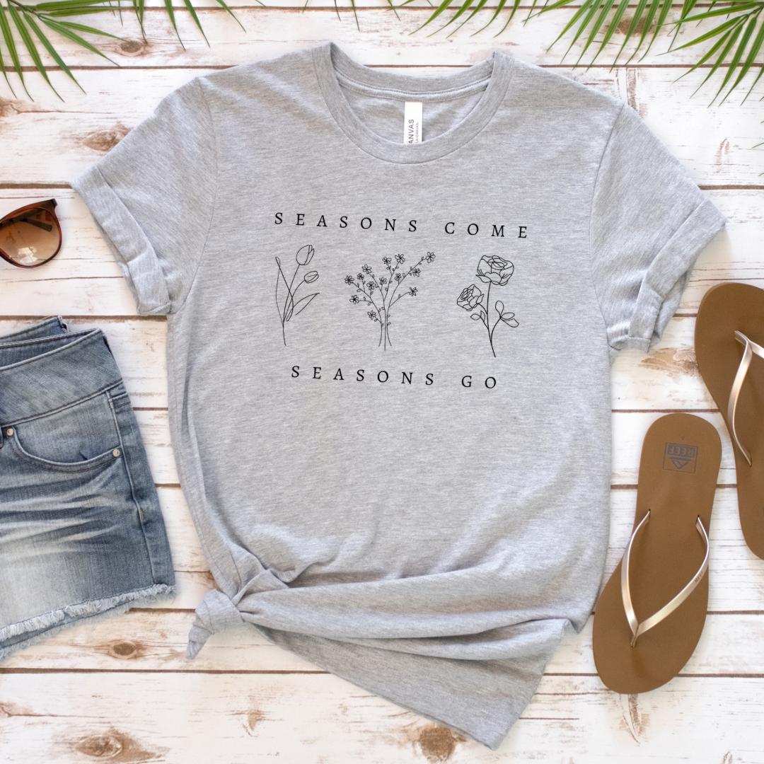 Seasons Short Sleeve Bella Canvas Tee