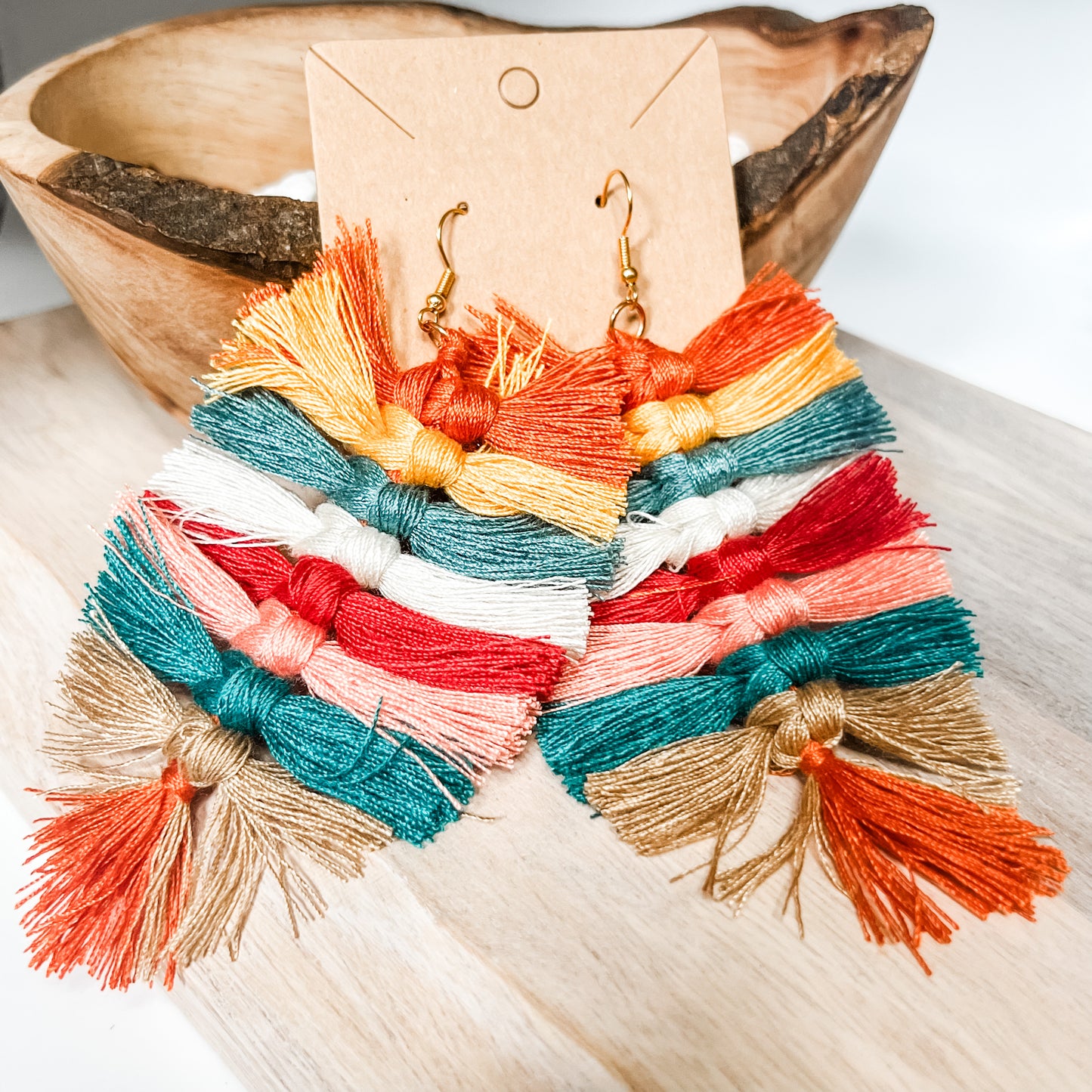 Carrie Fringe Tassel Earrings