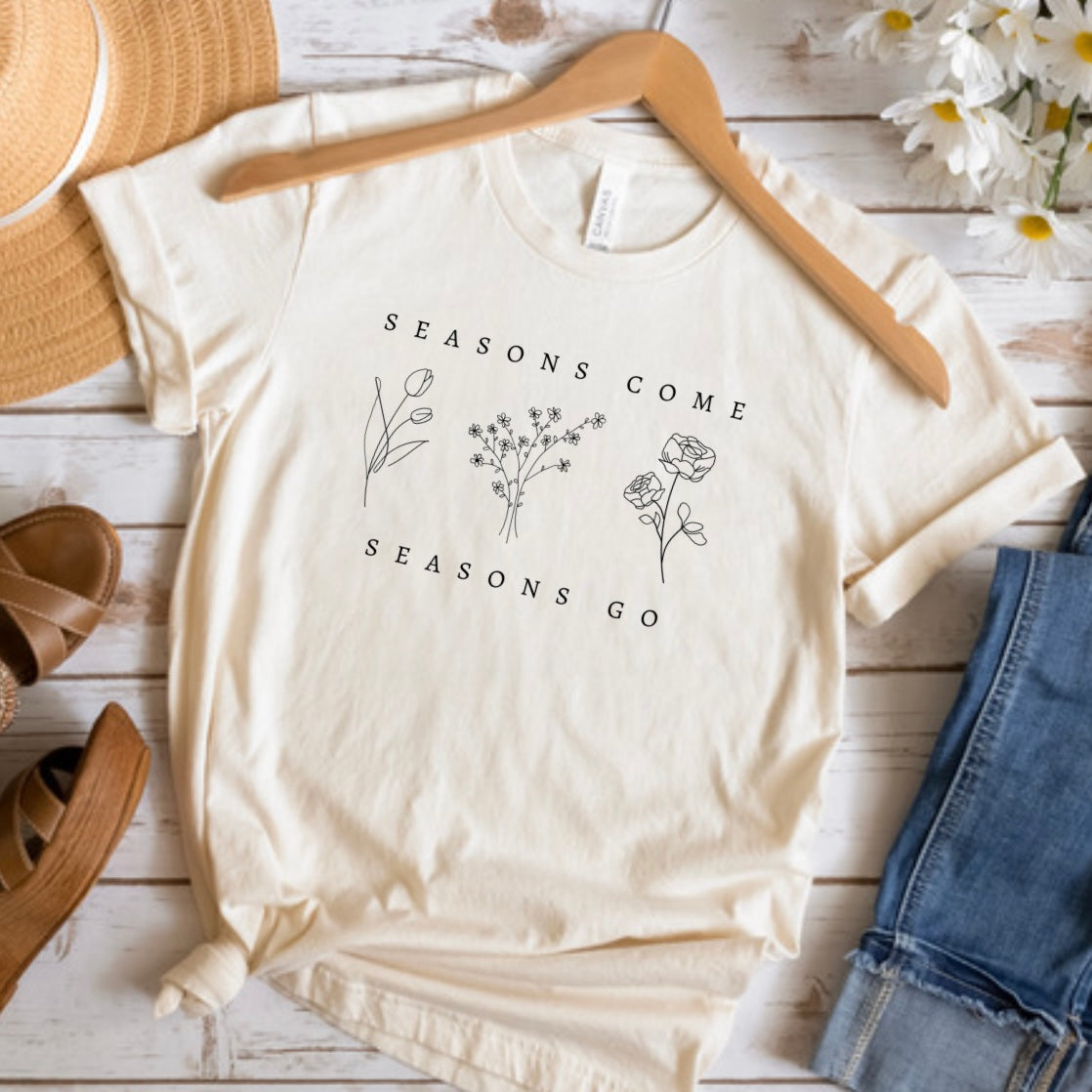 Seasons Short Sleeve Bella Canvas Tee