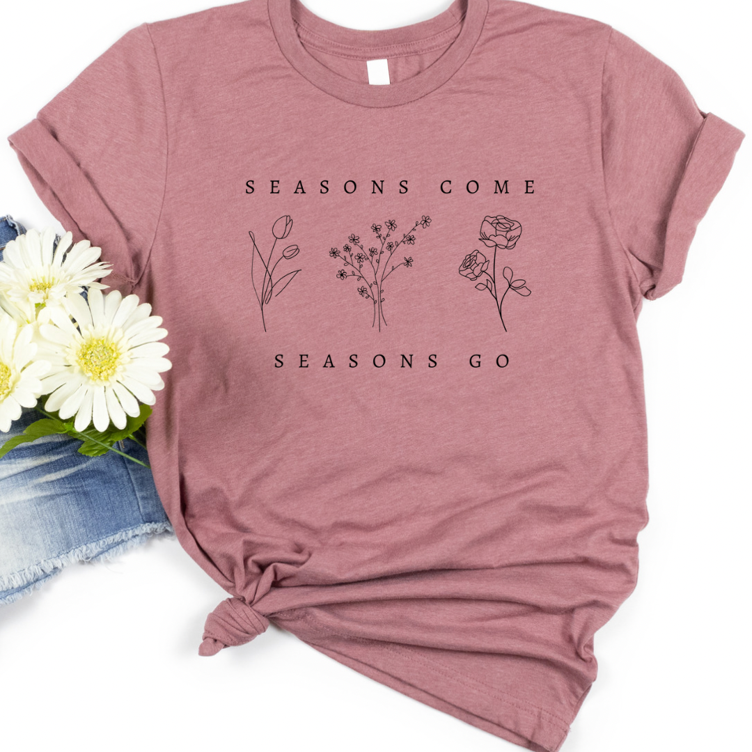 Seasons Short Sleeve Bella Canvas Tee