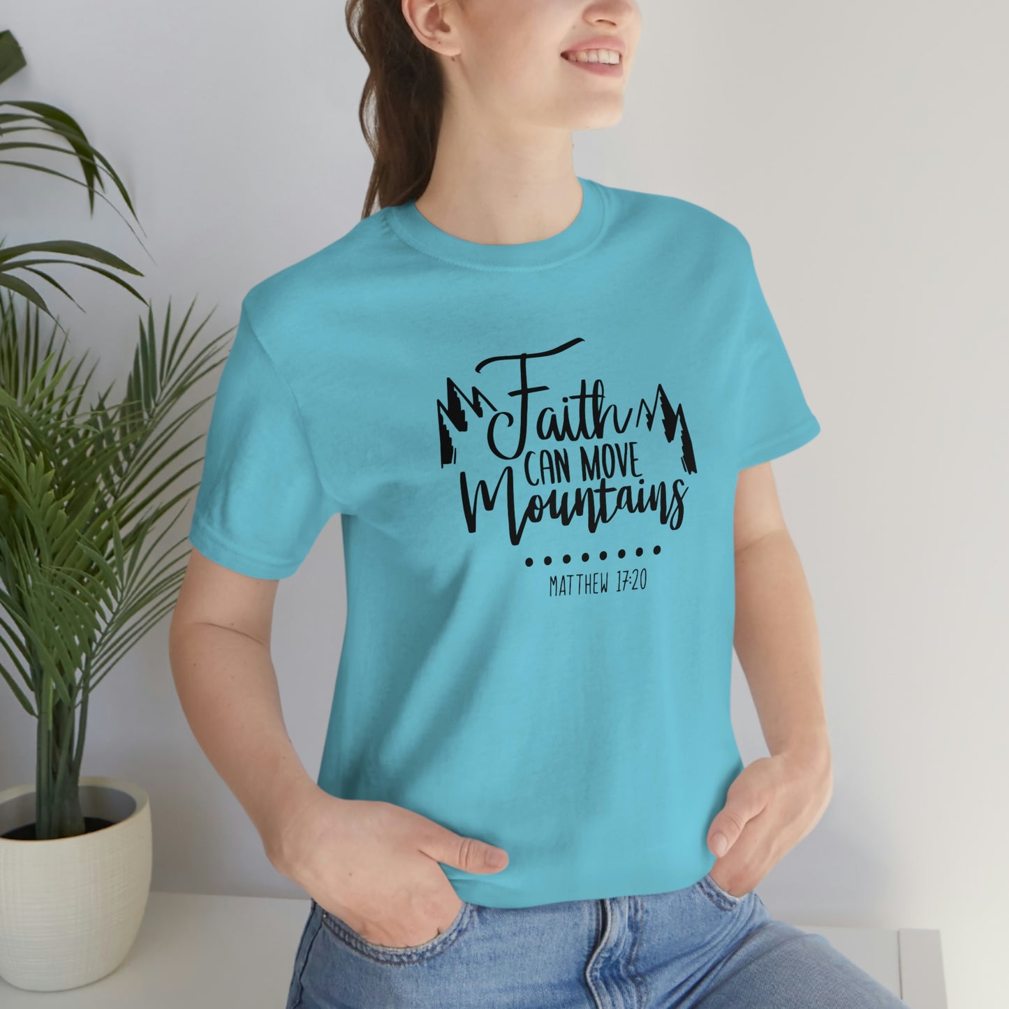 Faith Can Move Mountains Tee