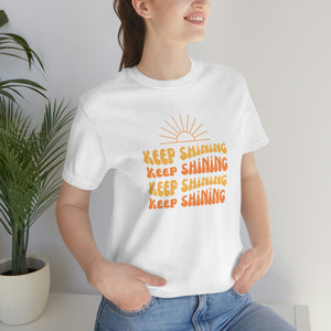 Keep Shining Short Sleeve Tee