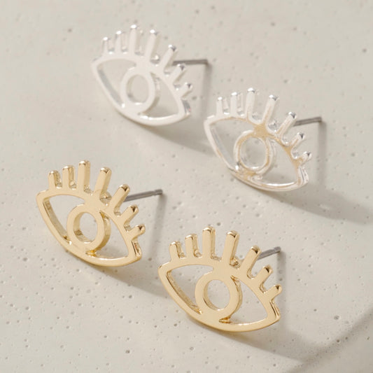 Seeing Eye Stud Earrings