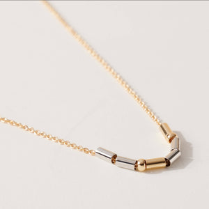 18K Gold Dipped Morse Code Mama Necklace