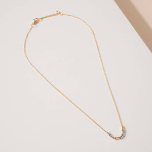 18K Gold Dipped Morse Code Mama Necklace